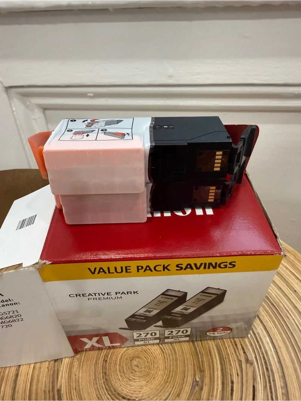 Value Pack Canon 270 XL Black Ink